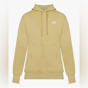 Nike Men’s hoodie, Buff Gold , Medium